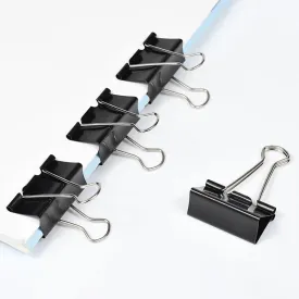 10pcs Metal Binder Clips Multifunction File Letter Tickets Photo Paper Clips Notes Document Grip Clamps Office Binding Supplies