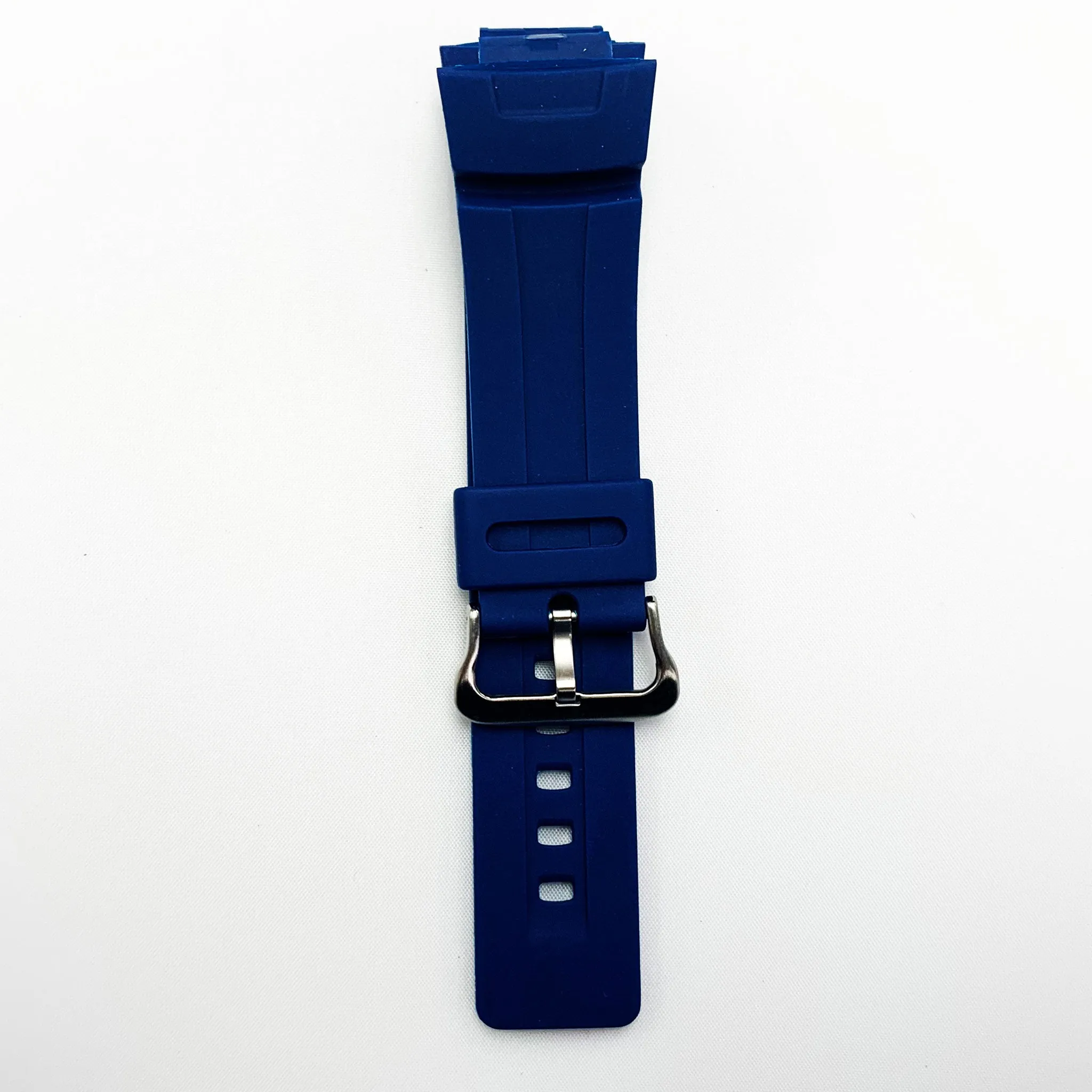 16 MM Silicone Watch Band Blue Color Quick Release Regular Size G Shock Casio Watch Strap