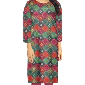 1PC- Unstitched Printed Khaddar Shirt PW8362