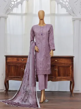 Aashkaar By HZ Textile Embroidered Lawn 3 Piece Stitched Suit - HZ24A D-403