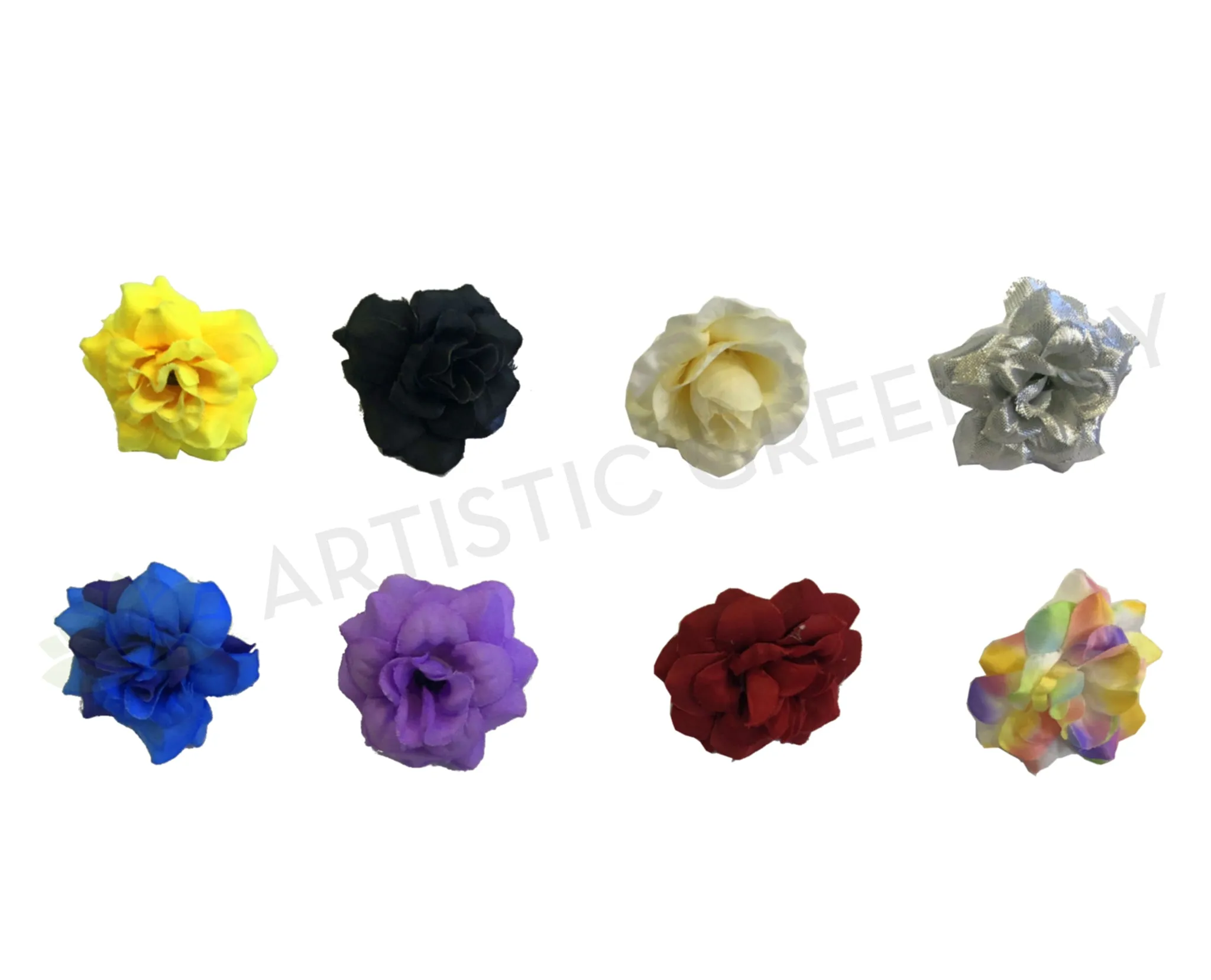 ACC0047-0008 Single Flower Head 45mm Diameter (Availabe in 8 Colours)