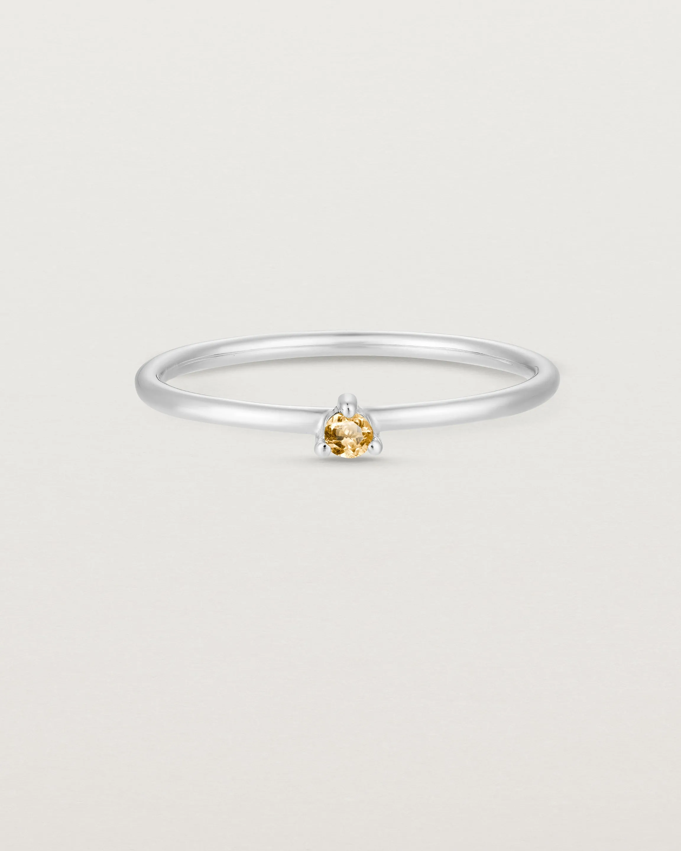 Aisha Stacking Ring | Birthstone