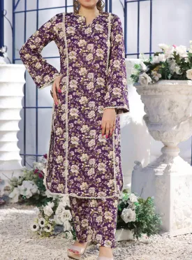 Aiza & Momina By VS Textile Co-Ords Printed Lawn 2 Piece Unstitched Suit VS24A&M D-486