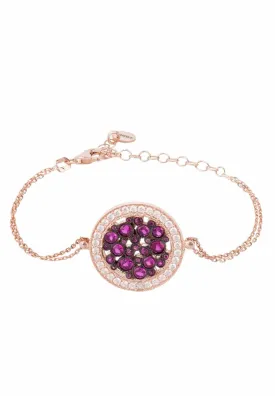 Arabian Nights Bracelet Ruby Rosegold