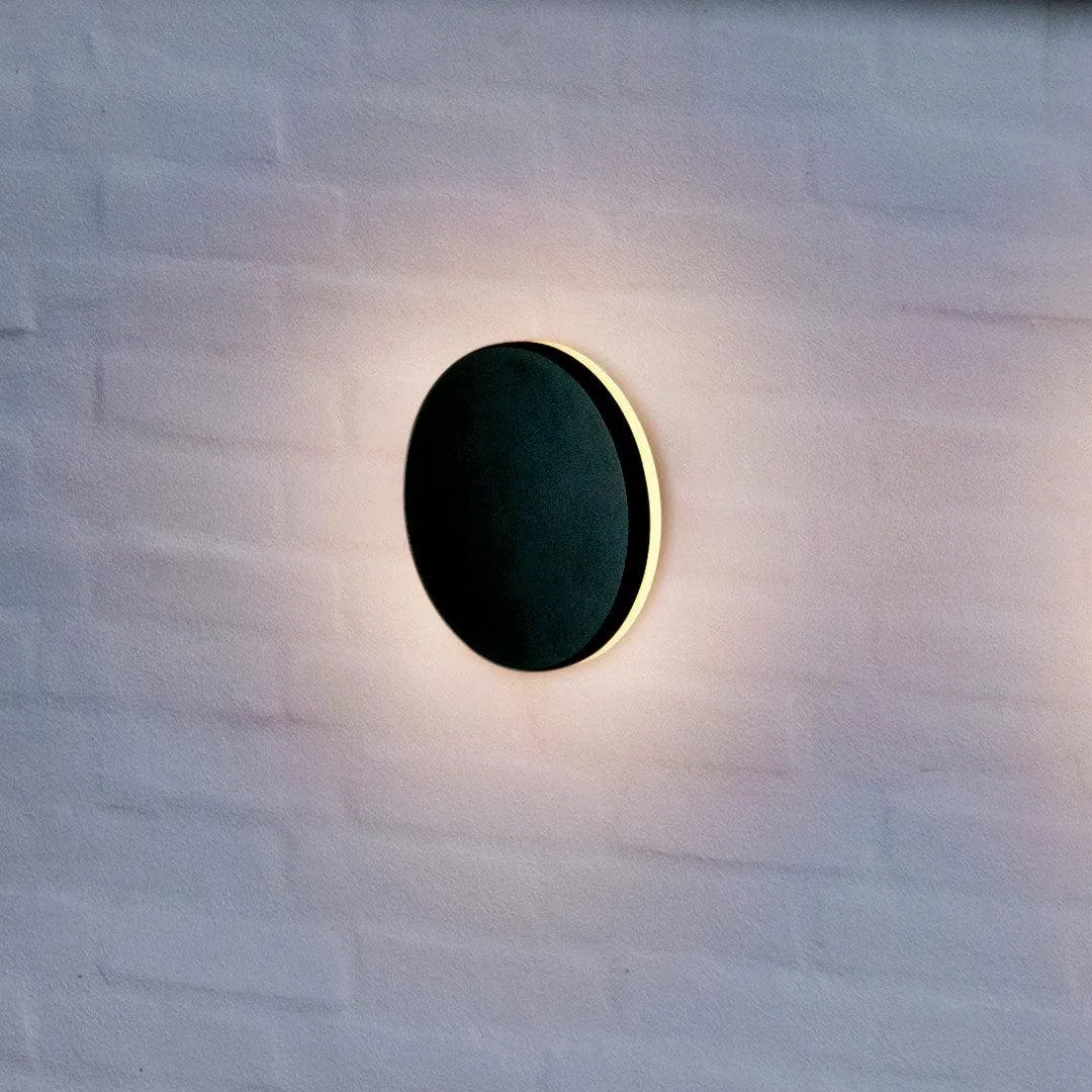 Artego Round Wall Light Black- Nordlux