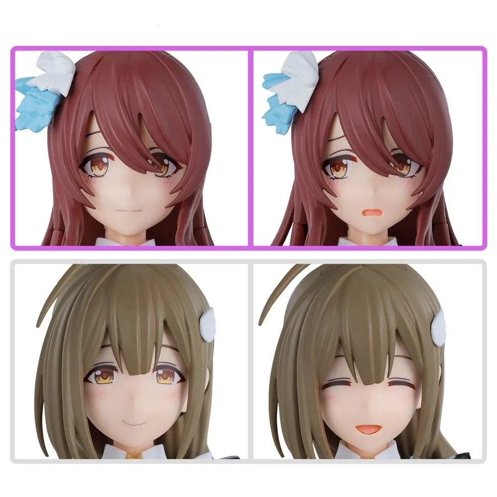 Bandai 30 Minutes Sisters 30MS The Idolmaster: Shiny Colors Option Hair Style & Face Parts (Tenka Osaki & Chiyuki Kuwayama) Accessory Model Kit