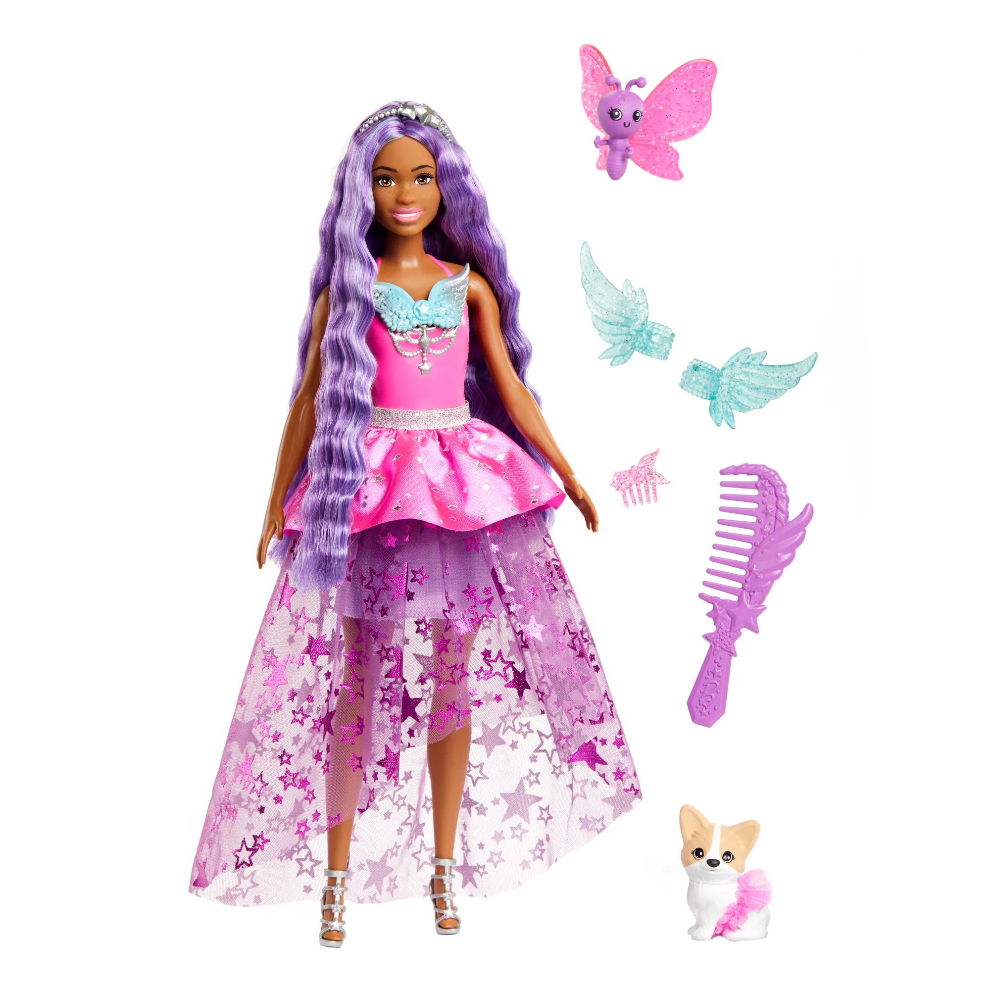 Barbie Doll With 2 Fantasy Pets, Barbie “Brooklyn” From Barbie A Touch Of Magic