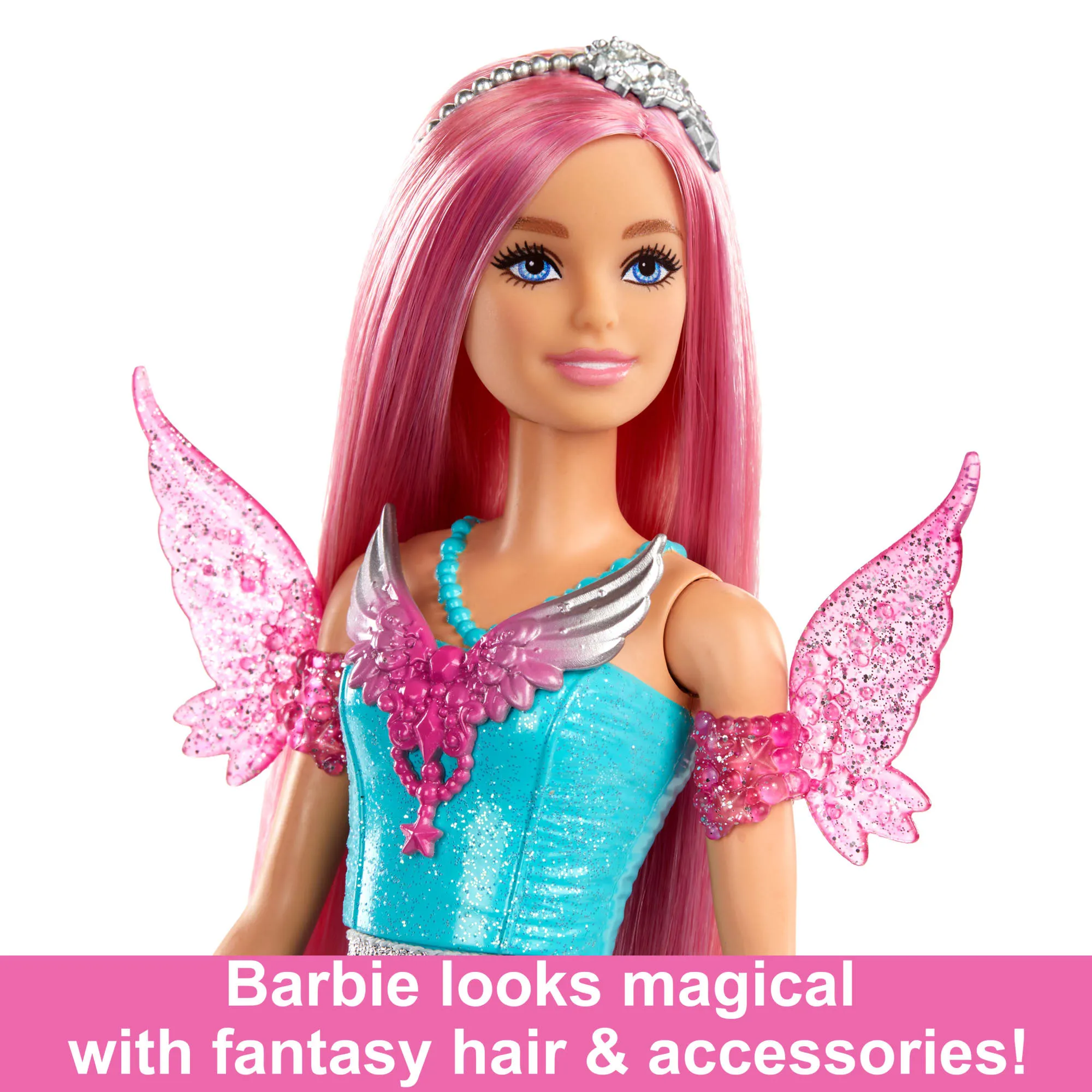 Barbie Doll With 2 Fantasy Pets, Barbie “Malibu” From Barbie A Touch Of Magic