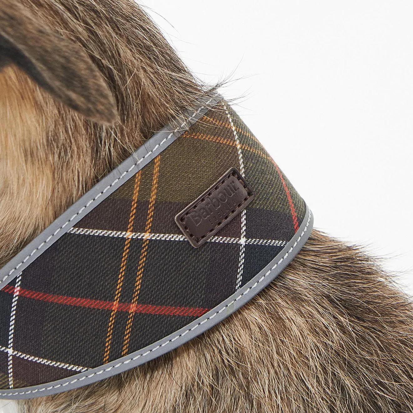 Barbour Comfort Lurcher Dog Collar Classic Tartan