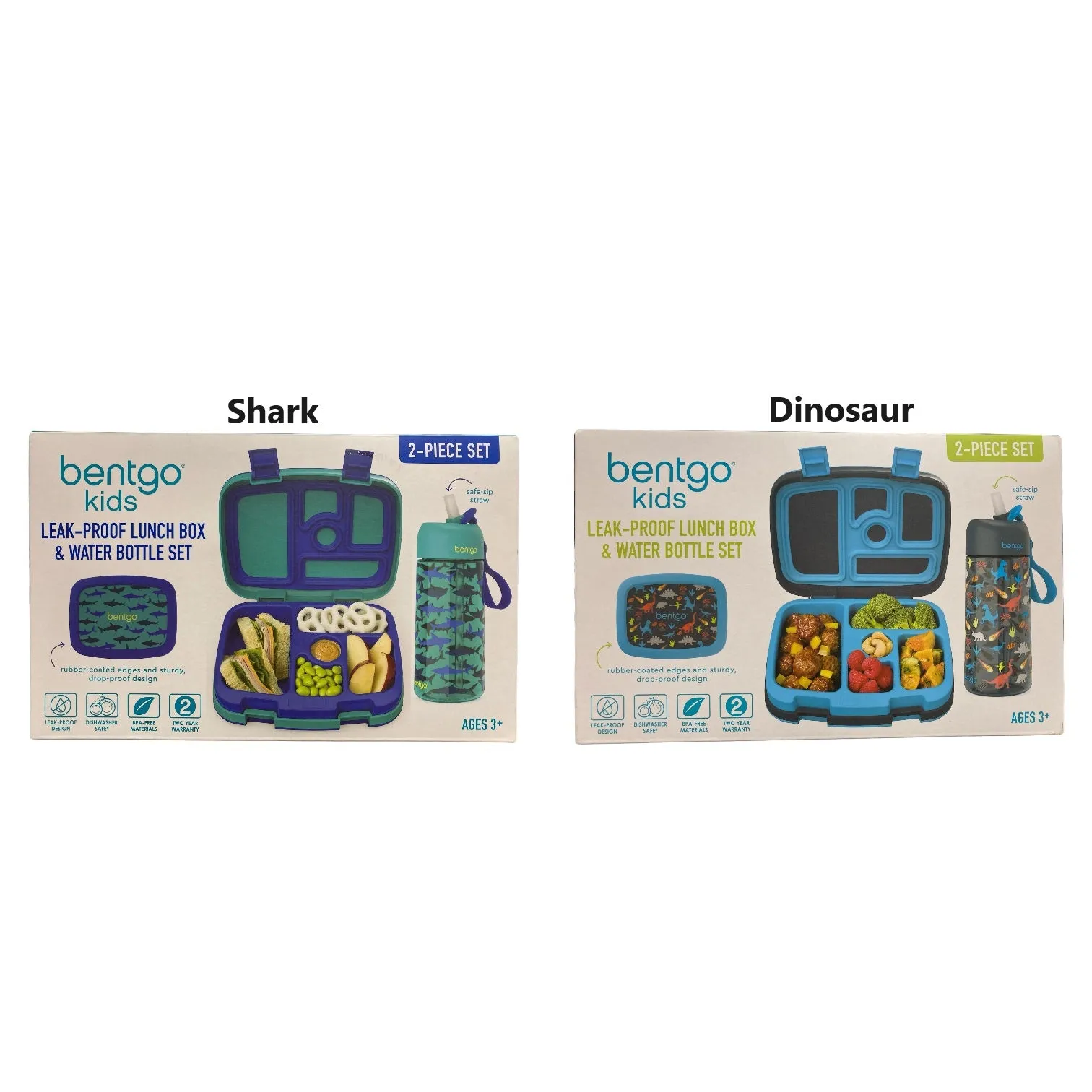 Bentgo Kids Leak-Proof Lunch Box & Water Bottle Set