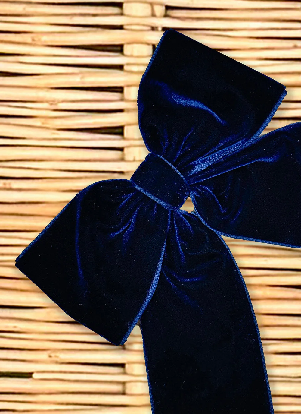 Big Bow Velvet Clip