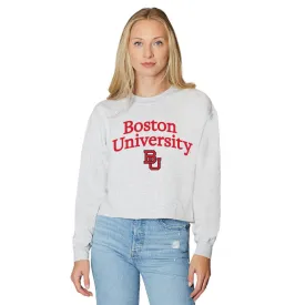 Boston University Grey Crewneck