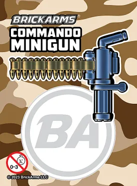 BrickArms Commando  Minigun Pack