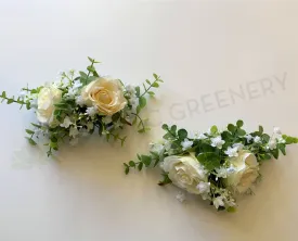 Bridal Floral Haircomb / Hairpiece - Kathleen (Code: HAIR001)