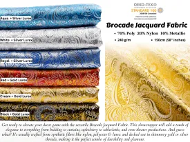 Brocade Jacquard Fabric