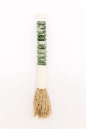 Calligraphy Brush with Jade Green Handle