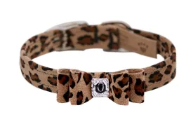 Cheetah Couture Big Bow Collar