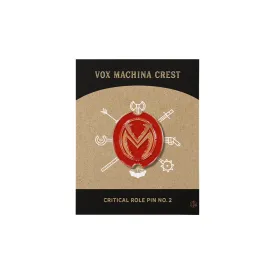 Critical Role Pin No. 2 - Vox Machina Crest