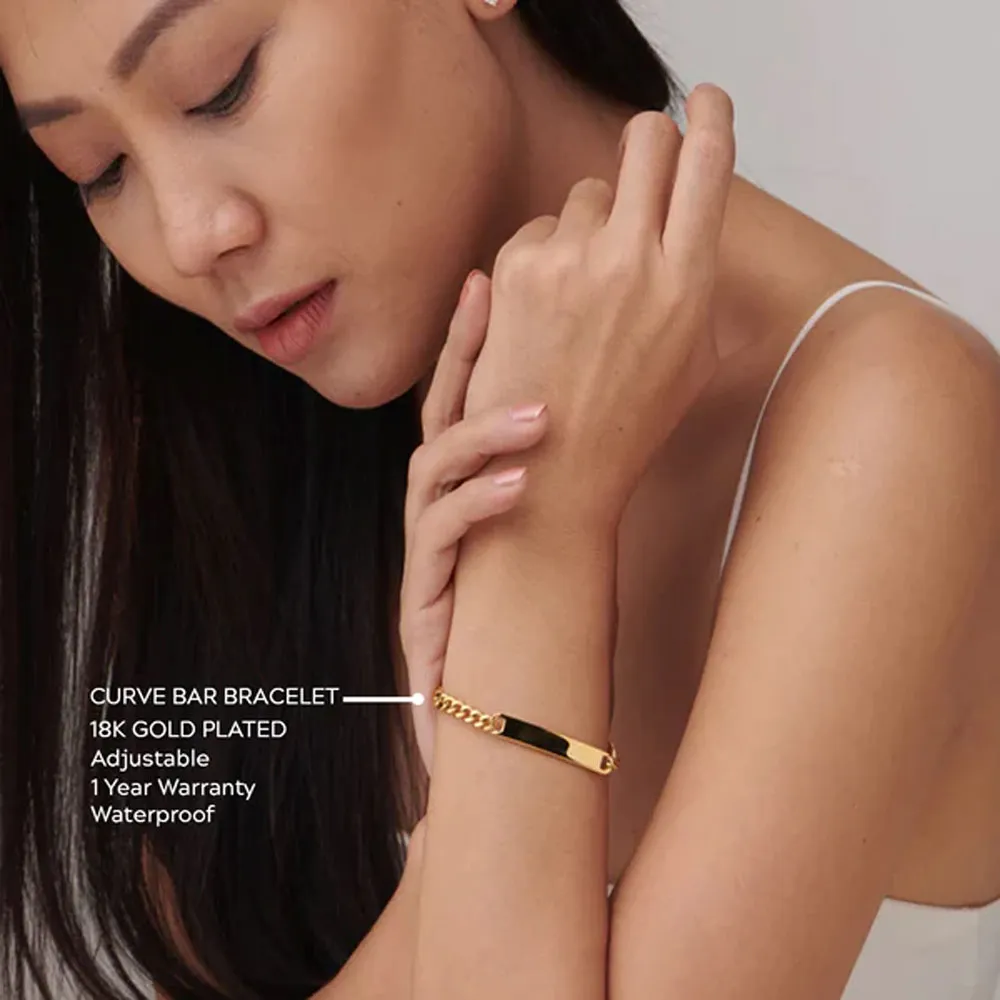 Curve Bar Bracelet