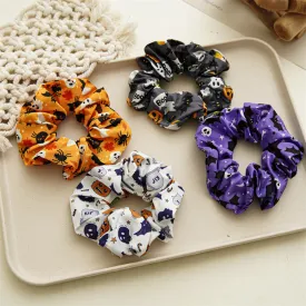 Dark Goth Horror 4 pcs Hair Scrunchie