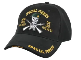 Deluxe Low Profile Special Forces Insignia Cap by Rothco