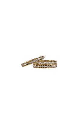 Diamonette Stacking Ring-Gold