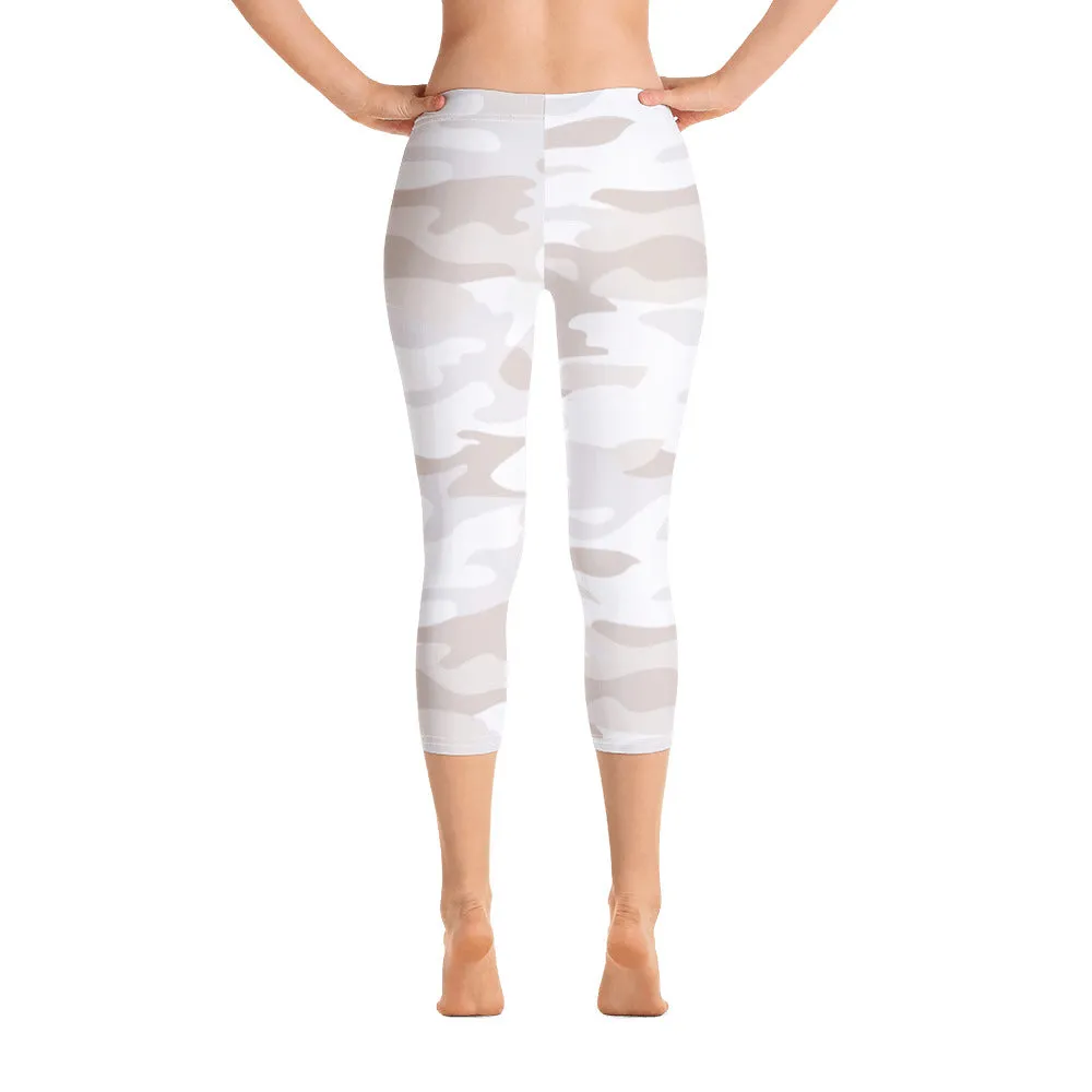 ELEVATED ESSENTIALS, THE PERFECT CAPRI WHITE CAMO