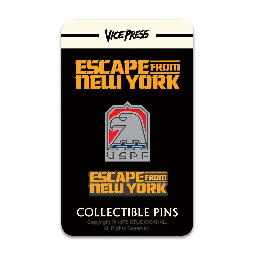 Escape From New York Pin Set - USPF & Logo