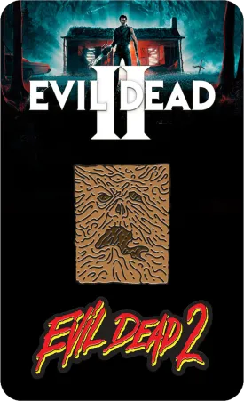 Evil Dead II Pin Badges - Necronomicon & Logo