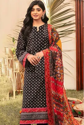 Firdous Three Piece Lawn Collection (D#992-B)