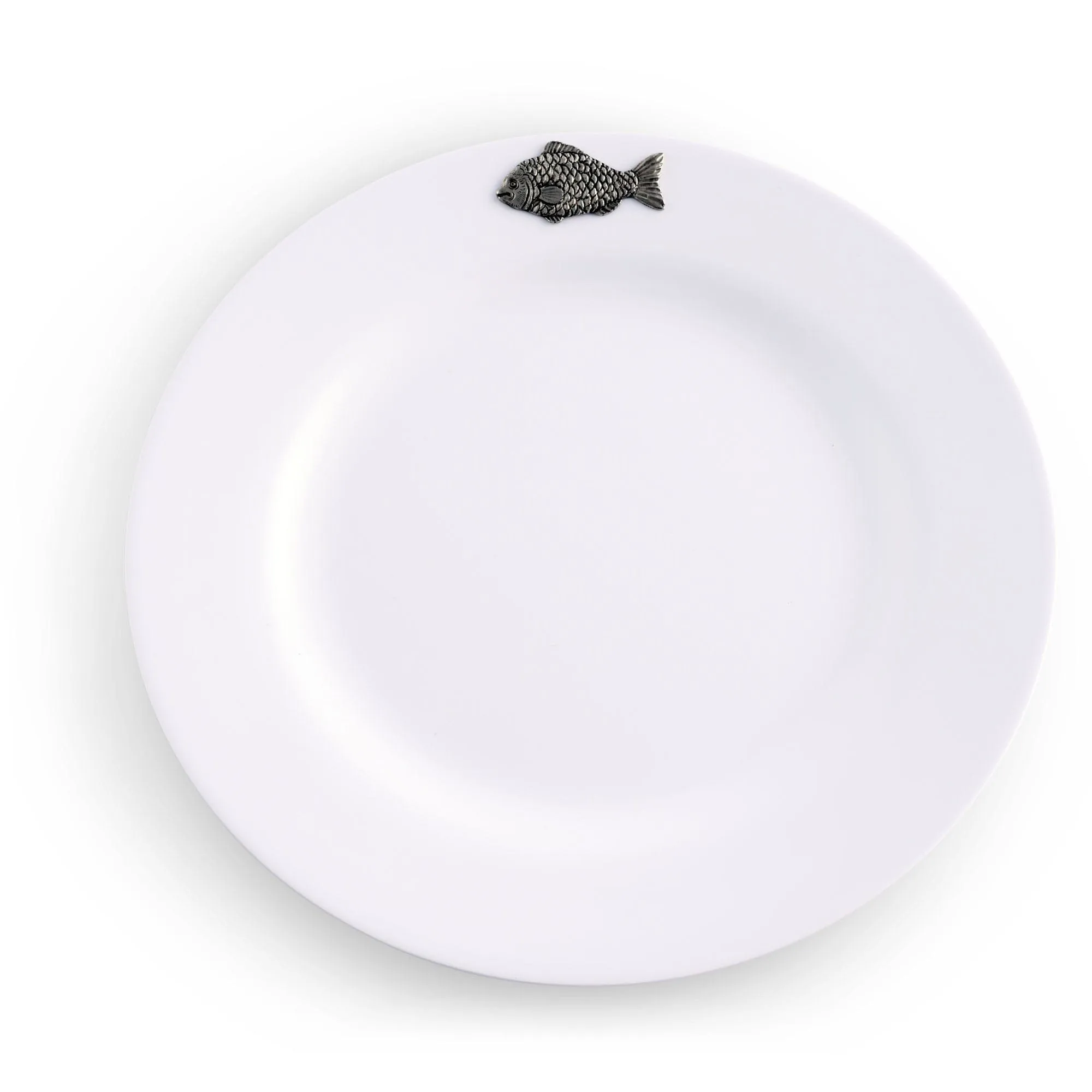 Fish Melamine Lunch Plates - Set of 4