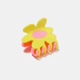 Flower Claw in Yellow and Pink