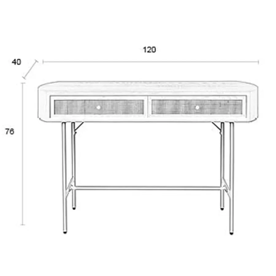 Foxford Emily Two Door Console