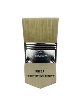 Frida 2" Flat Clay & Chalk Paint Brush