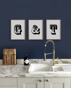 G&T Print Trio