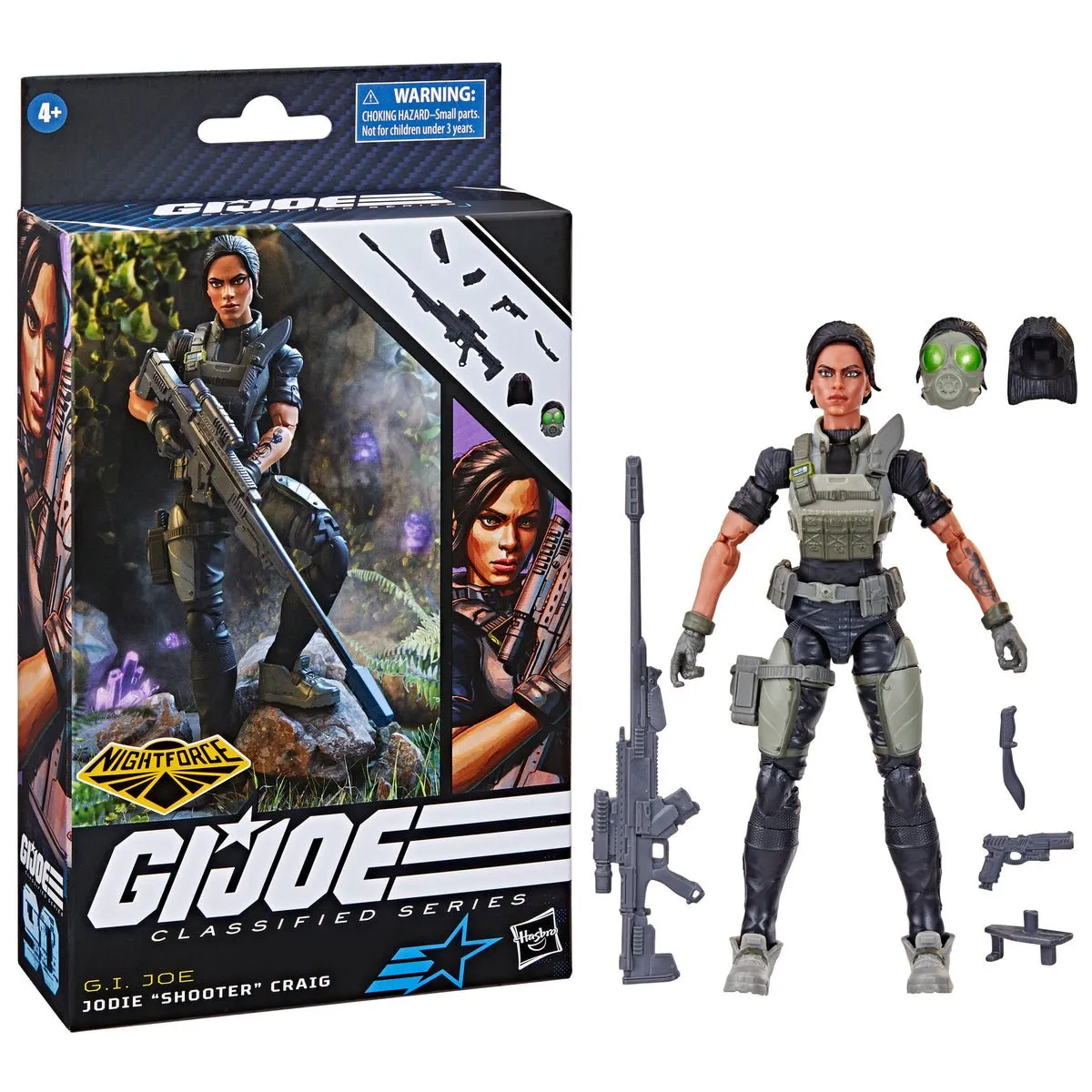 G.I. Joe Classified Nightforce Jodie "Shooter" Craig