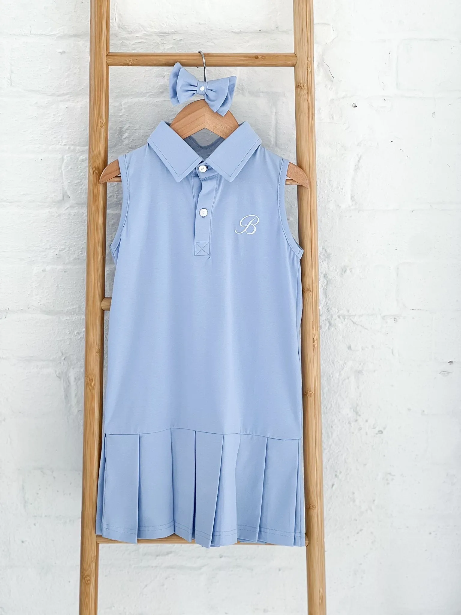 Girls Blue Tennis Dress