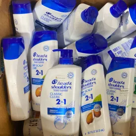 Head & Shoulders 2 IN 1 Assorted Mix different Scents & Sizes (50 Pcs Lot)