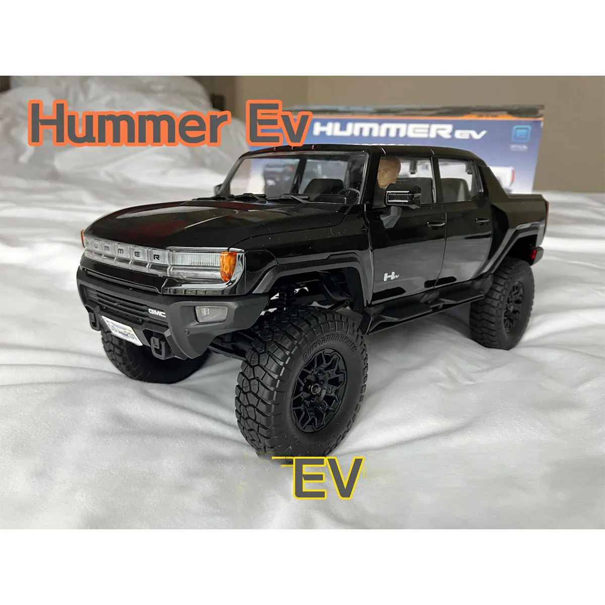 HiPlay FMS FCX Series, Hummer Pickup, Black Color, Truck Model For 12 Inches Figure