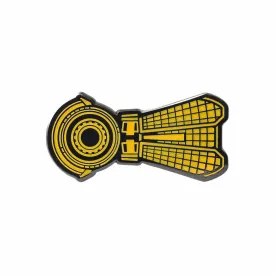 Mass Effect - Omni-tool glow-in-the-dark pin