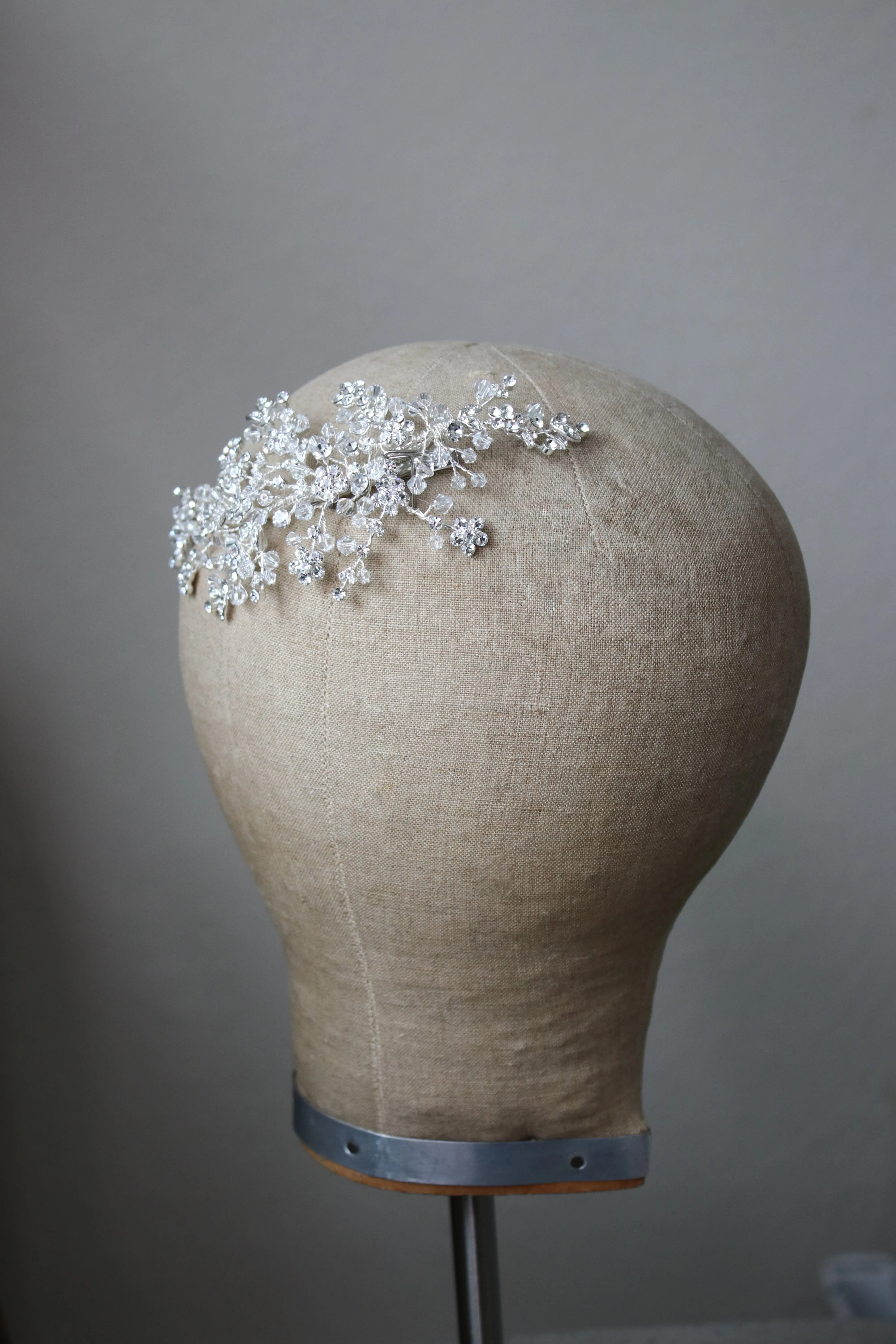 MELODY Crystal Bridal Hair Clip