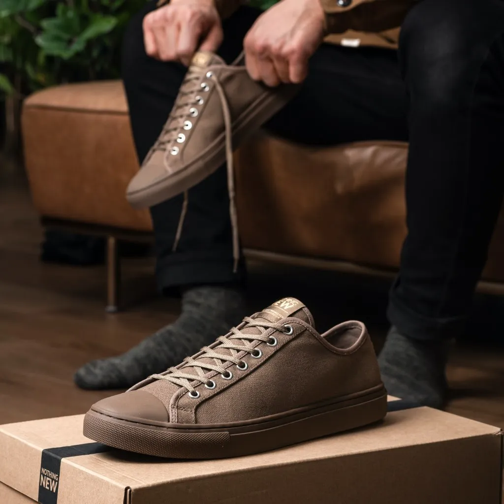 Men's Classic Low Top | Taupe