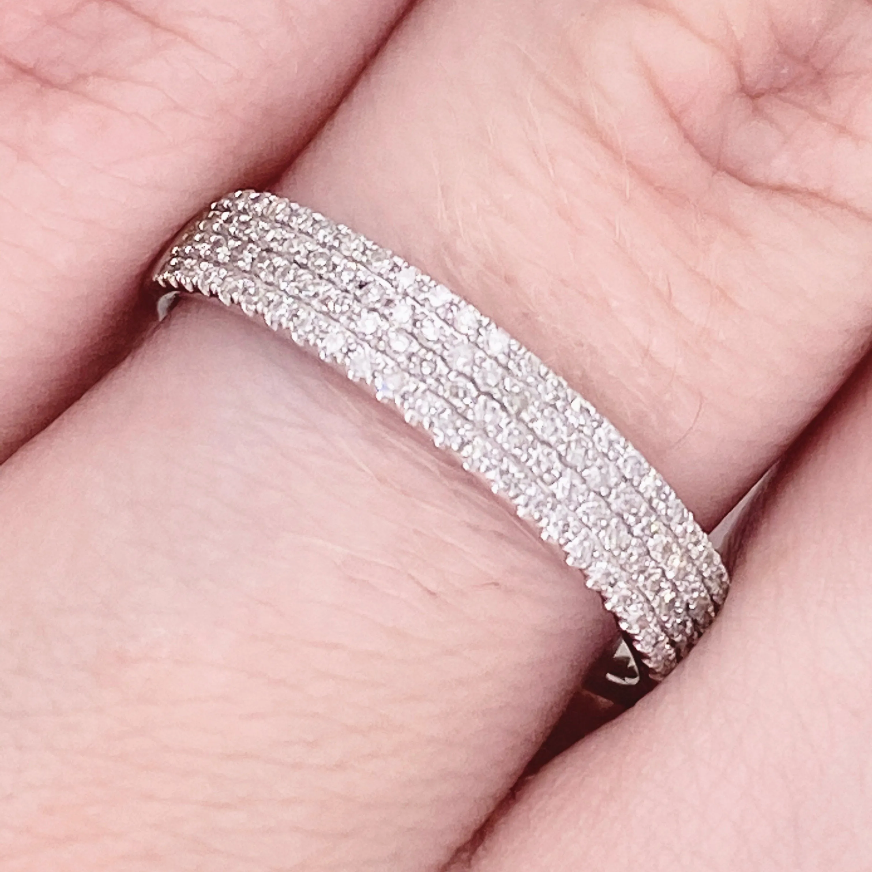 Pave Diamond Band