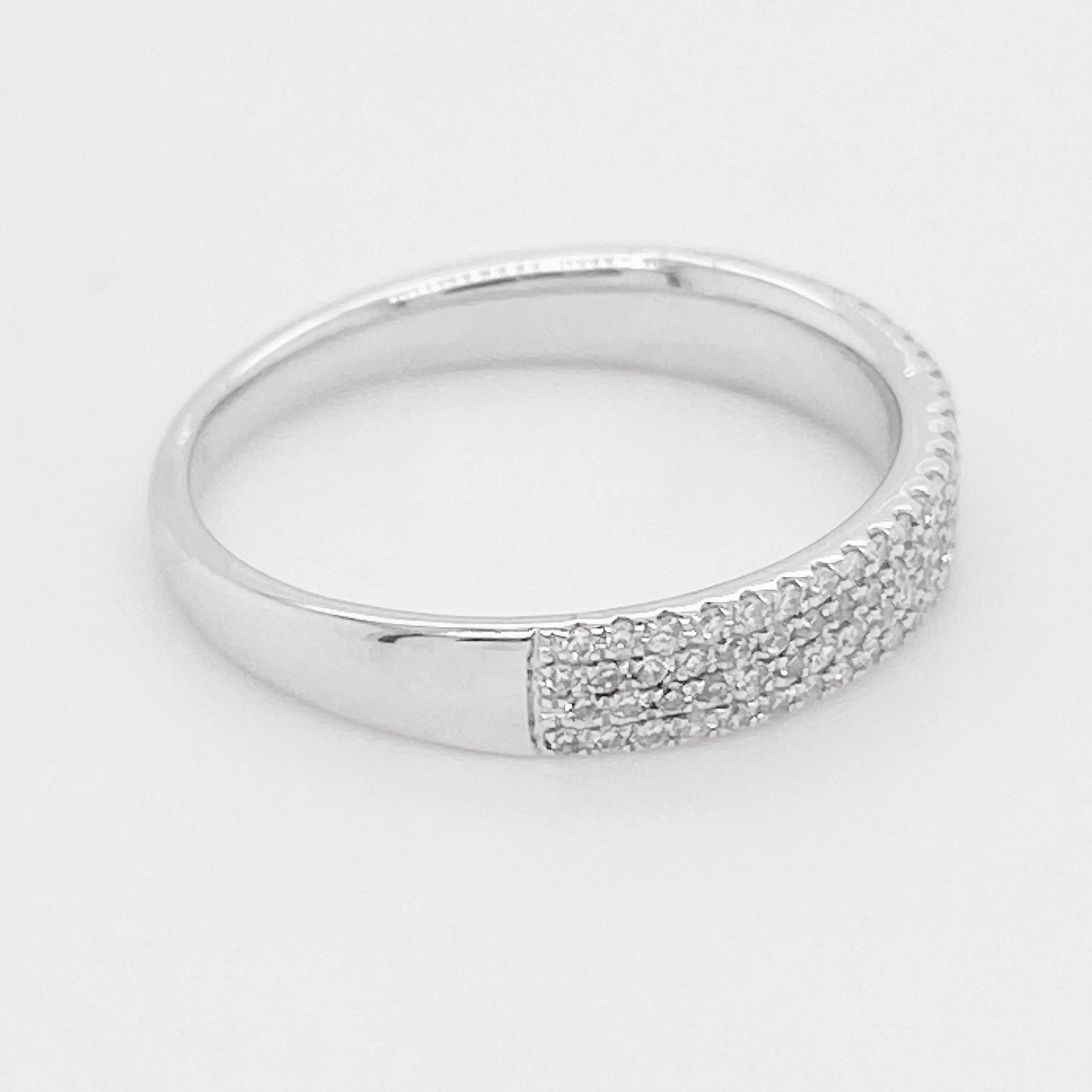 Pave Diamond Band