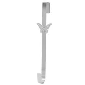 "Butterfly" Forever Flowerz Silver Door Hook