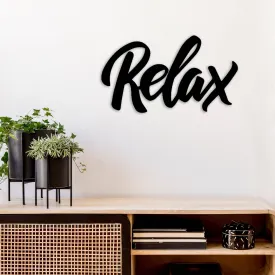 Relax - Metal Wall Art