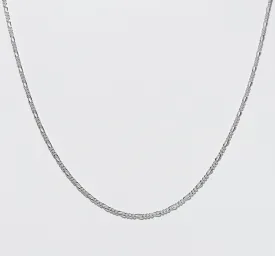 Sterling Silver Figaro Chain - Polished 3.5mm