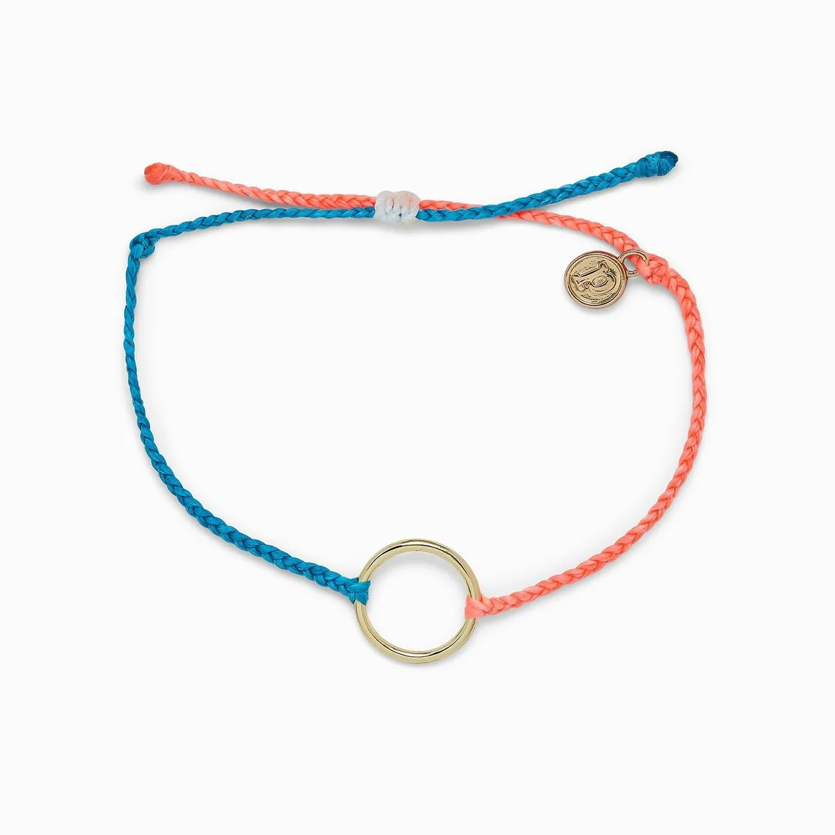 TWO-TONE FULL CIRCLE CHARM BRACELET  | PURA VIDA