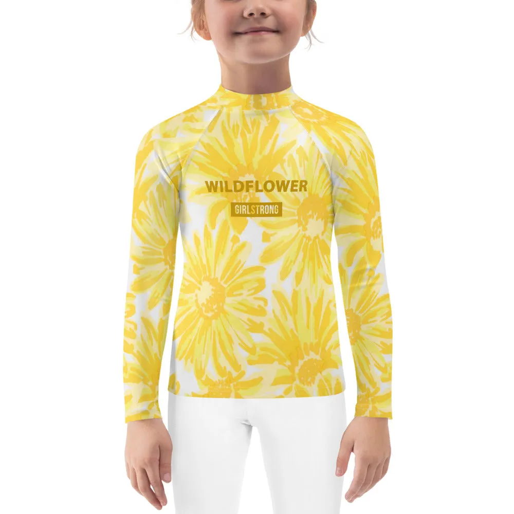 UPF 50 RASH GUARD WILDFLOWER "GLORIA"