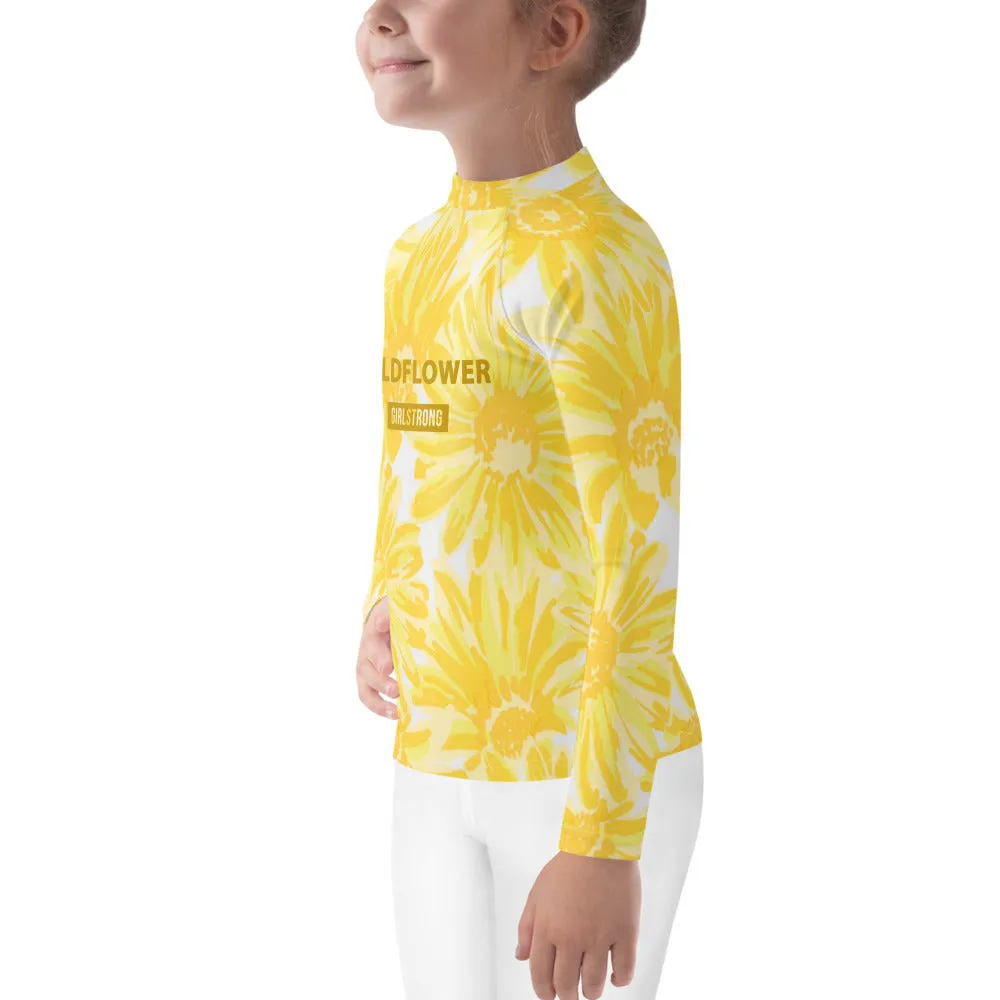 UPF 50 RASH GUARD WILDFLOWER "GLORIA"